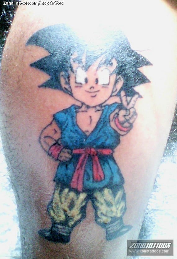 Tattoo photo Dragon Ball, Manga