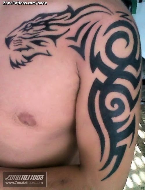 Tattoo photo Tribal, Animals