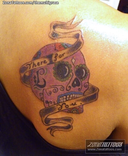 Foto de tatuaje Sugar Skull