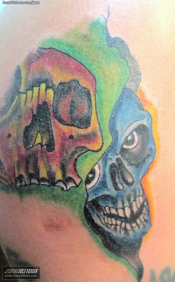 Foto de tatuaje Calaveras