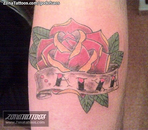 Foto de tatuaje Flores, Rosas