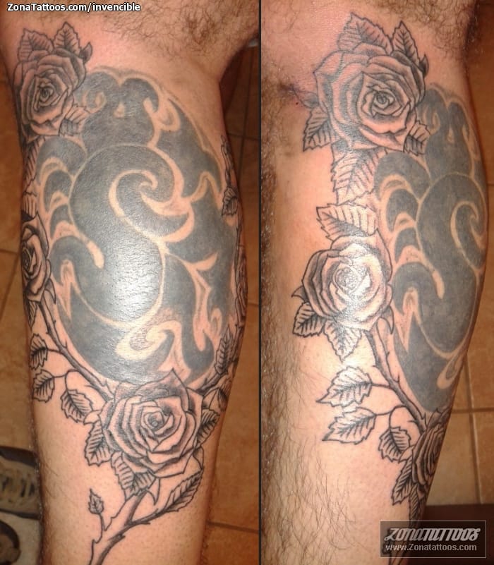 Tattoo photo Flowers, Roses