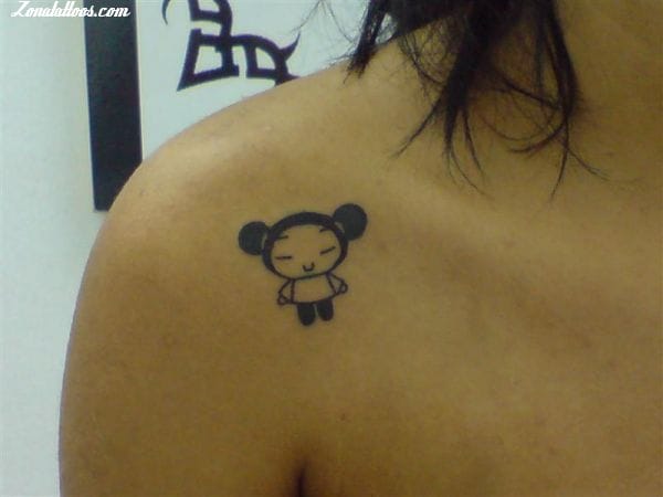 Foto de tatuaje Pucca