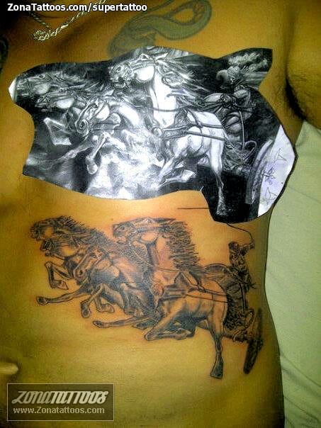 Tattoo photo Horses, Animals