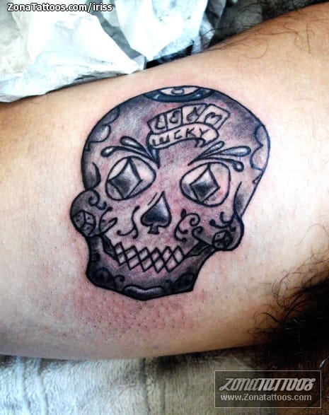 Foto de tatuaje Sugar Skull