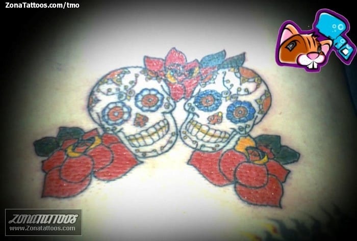 Foto de tatuaje Sugar Skull