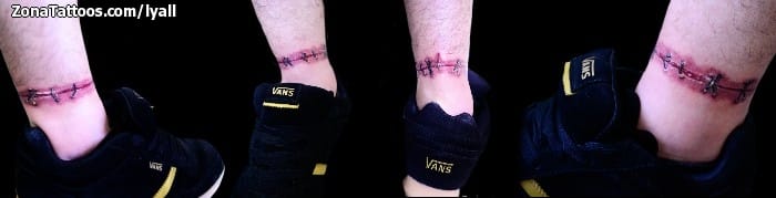 Tattoo photo Gore, Ankle