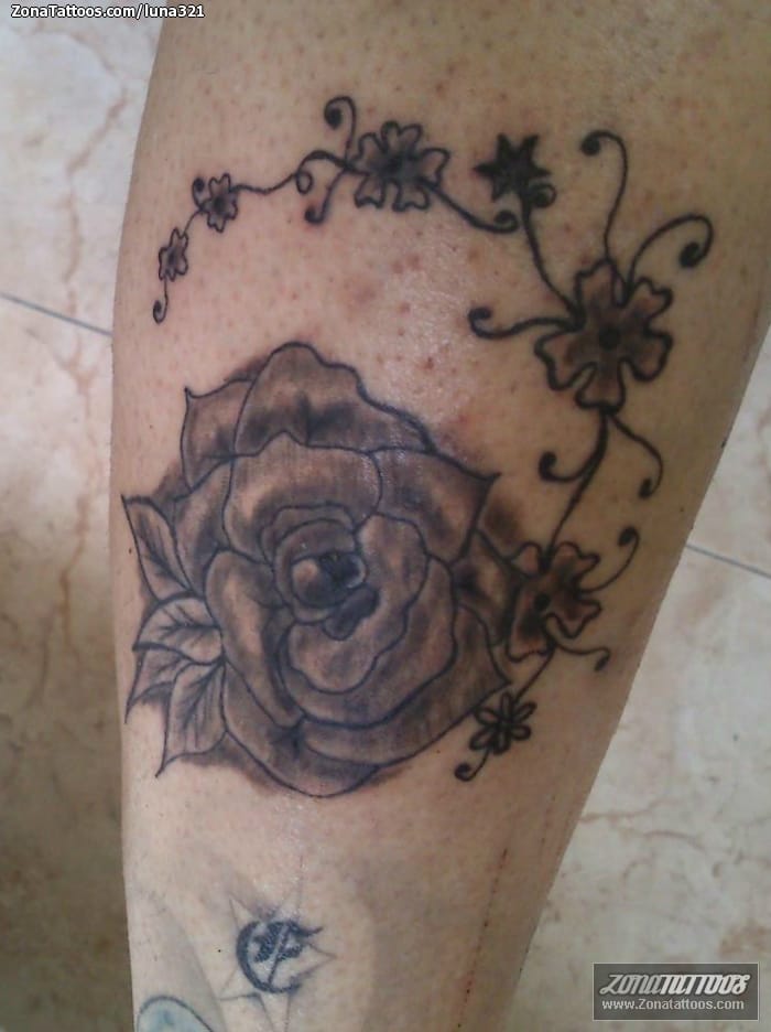 Tattoo photo Flowers, Roses