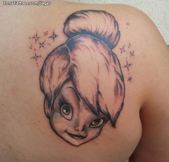 Tattoo photo Tinkerbell, Disney