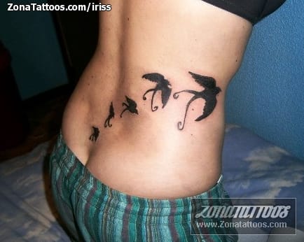 Foto de tatuaje Aves, Animales