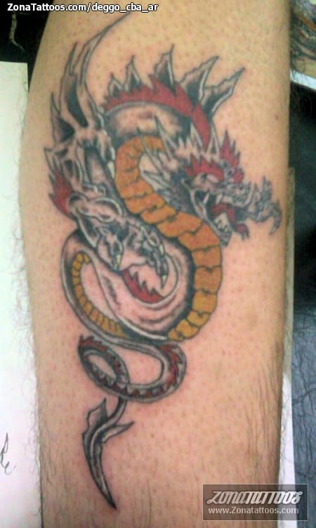 Tattoo photo Fantasy, Dragons