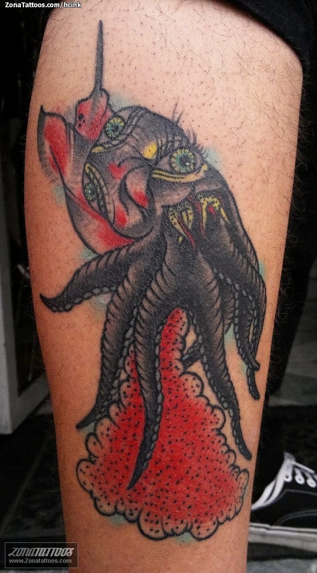 Tattoo photo Octopuses, Animals