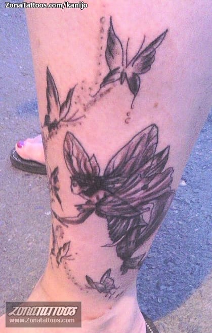 Tattoo photo Fairies, Butterflies, Fantasy