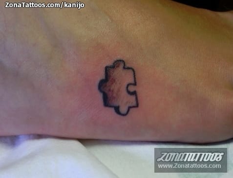 Foto de tatuaje Puzzles