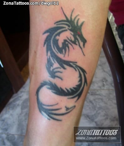 Tattoo photo Dragons, Fantasy