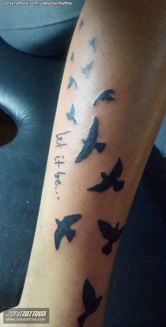 Foto de tatuaje Aves, Animales