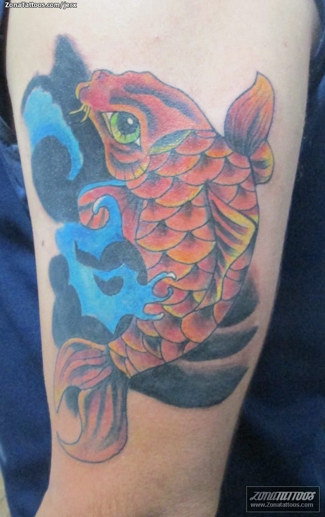 Tattoo photo Fish, Koi, Animals