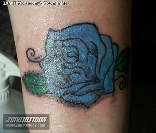 Foto de tatuaje Flores, Rosas