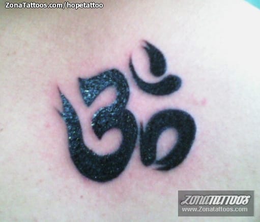 Tattoo photo Symbols, Om