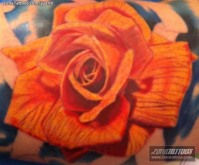 Tattoo photo Flowers, Roses