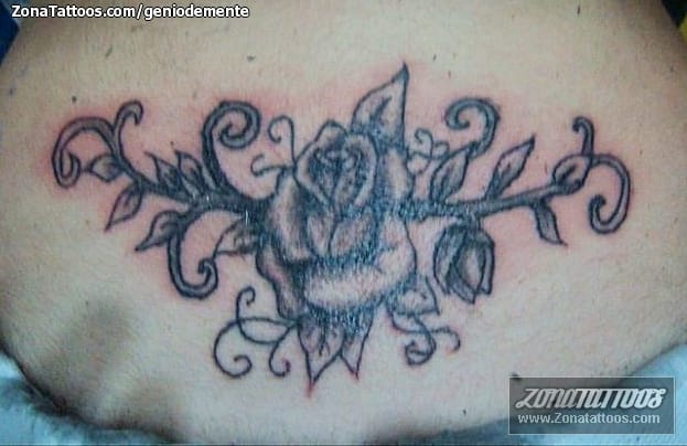 Foto de tatuaje Rosas, Flores