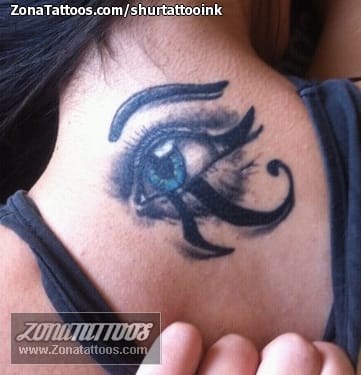 Tattoo photo Eyes, Eye of Horus