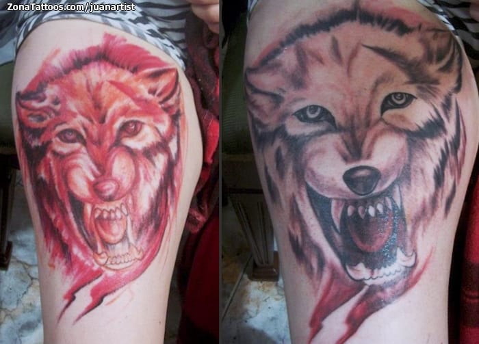 Tattoo photo Animals, Wolfs