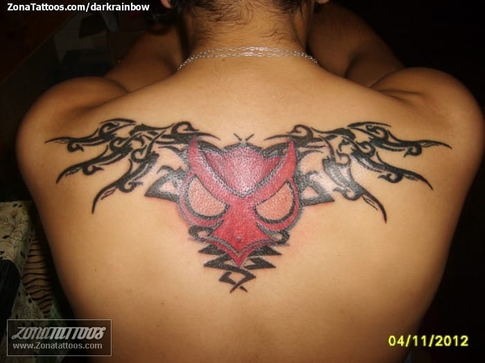 Tattoo photo Back, Tribal