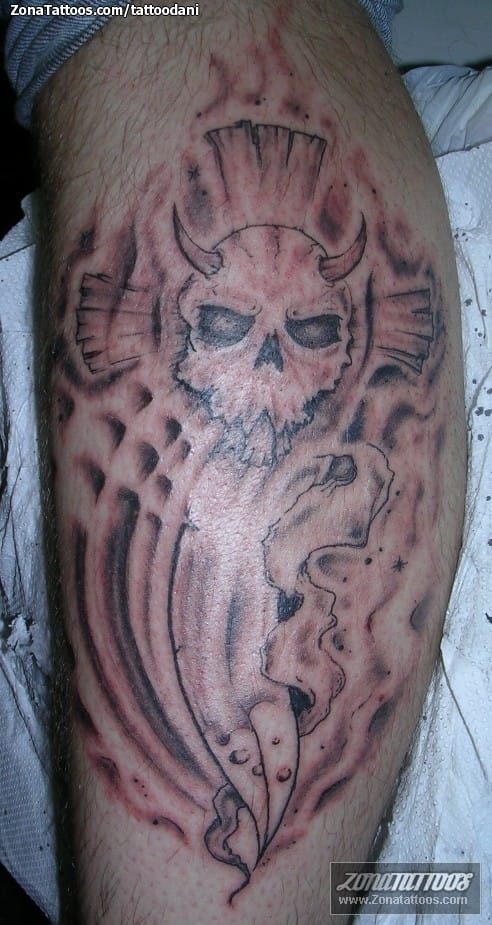 Tattoo photo Gothic, Skulls