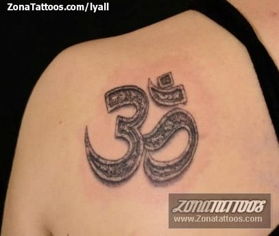 Tattoo photo Symbols, Om