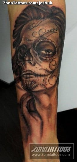 Foto de tatuaje Catrinas