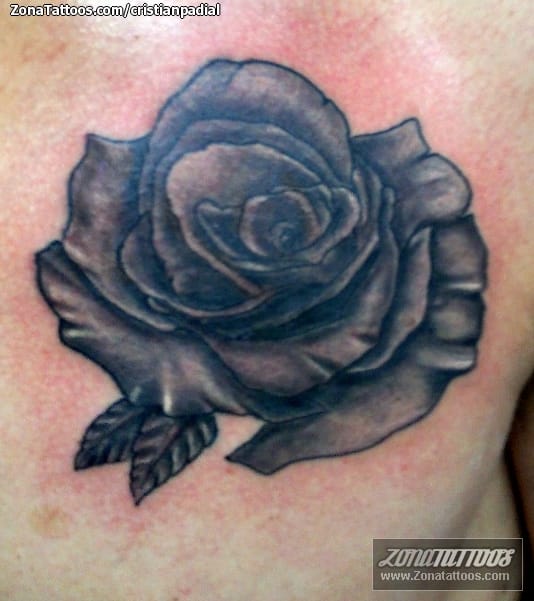 Tattoo photo Roses, Flowers