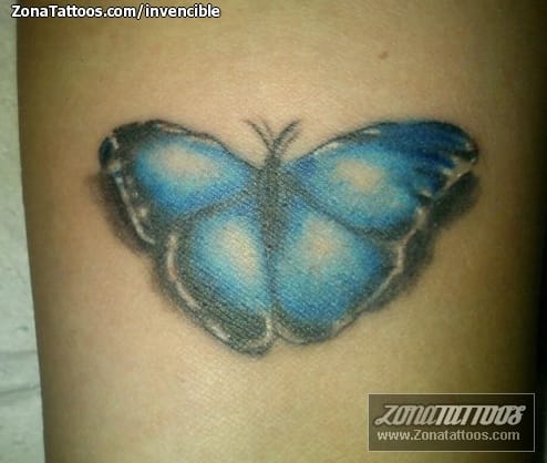 Foto de tatuaje Mariposas, Insectos