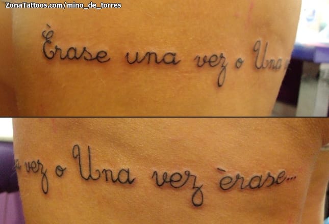 Foto de tatuaje Letras