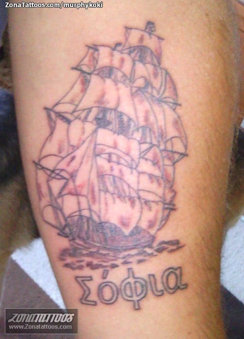 Foto de tatuaje Barcos