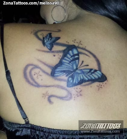 Foto de tatuaje Mariposas, Insectos