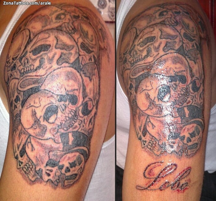 Foto de tatuaje Calaveras