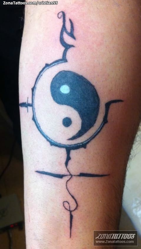 Tattoo photo Yin Yang