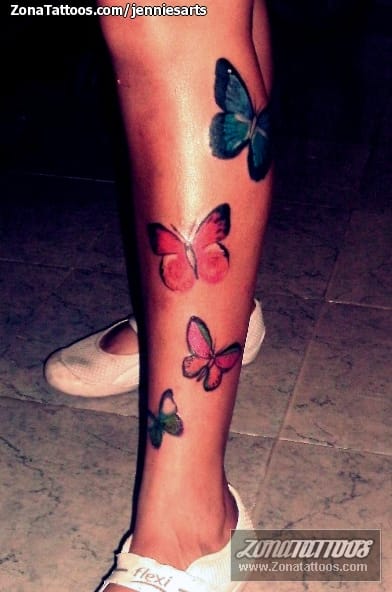 Foto de tatuaje Mariposas, Insectos