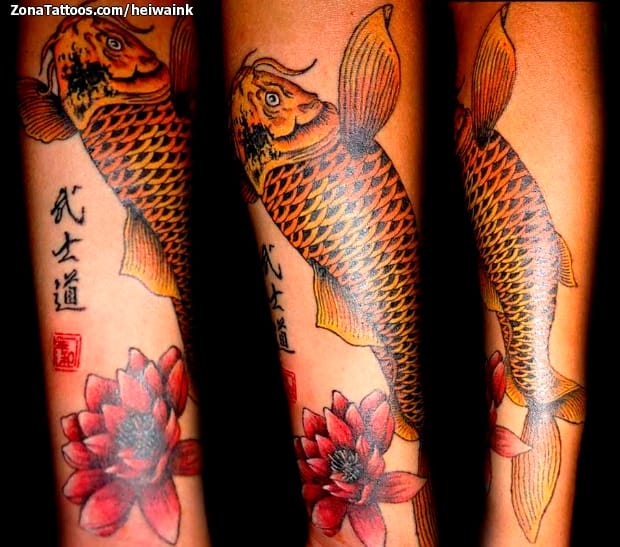 Tattoo photo Koi, Fish, Asian