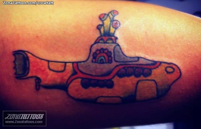 Tattoo of The Beatles, Submarines