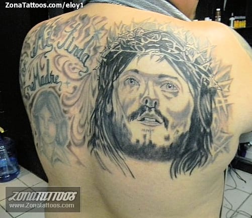 Tattoo photo Christ, Religious