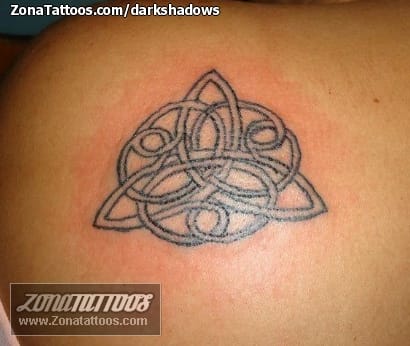 Foto de tatuaje Triquetas, Celtas