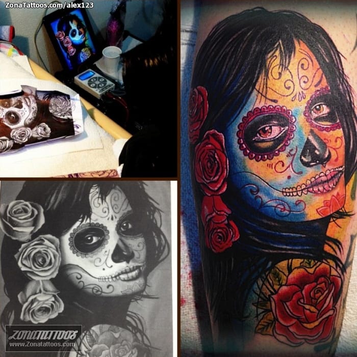 Tattoo photo Catrina