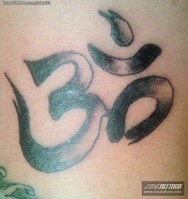 Tattoo photo Om, Symbols