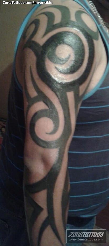 Tattoo photo Tribal, Sleeves