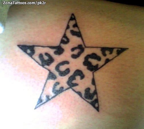 Foto de tatuaje Manchas, Estrellas