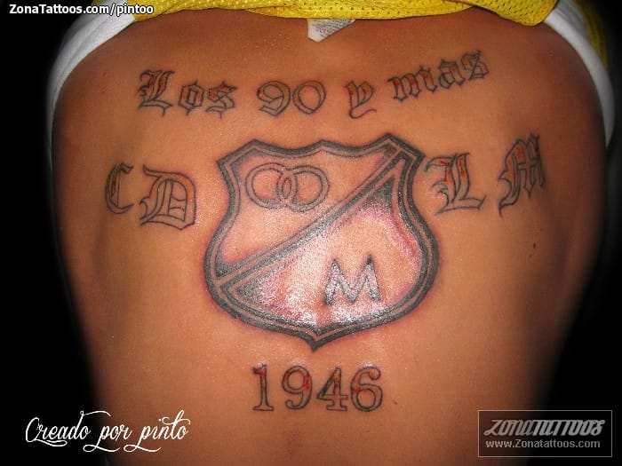 Foto de tatuaje Deportes, Escudos