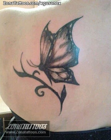 Tattoo photo Butterflies, Insects