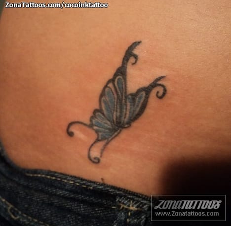 Foto de tatuaje Mariposas, Insectos